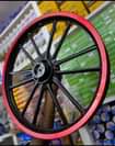 A picture of Franco Motorcyles decoration accessories.