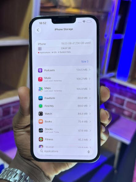 A picture of Iphone 13