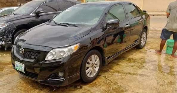 A picture of Registered Painted on Firstbody TOYOTA COROLLA SPORT 2010 EVERYTHING INTACT