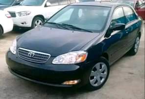 A picture of SPARKING CLEAN TOKUNBO TOYOTA COROLLA LE 2005 MODEL Price N2
