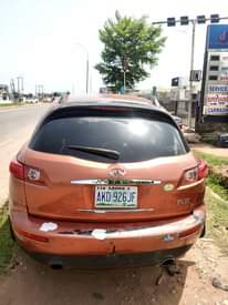 A picture of URGENT SALE Clean Reg 05 Infiniti fx35 full option navigation