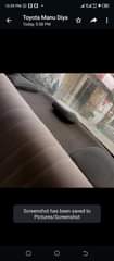 A picture of Toyota Corolla first body maunul transmission engine and transmission and