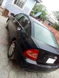 A picture of Toyota Corolla first body pan pan tokunbo standard manual transmission