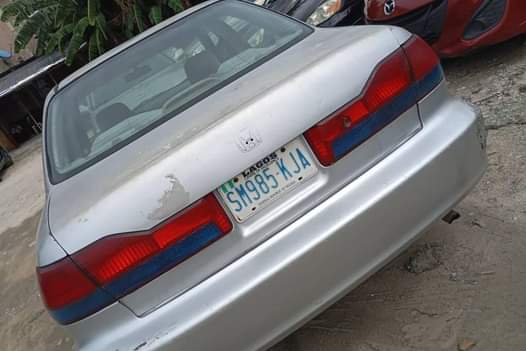 A picture of Honda Accord baby boy 2003 model going for 1.3M Engine