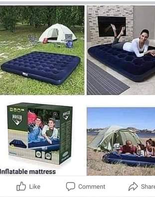 A picture of Camping equipments