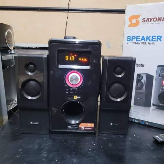 A picture of 2.1 sayonapps woofers on sale