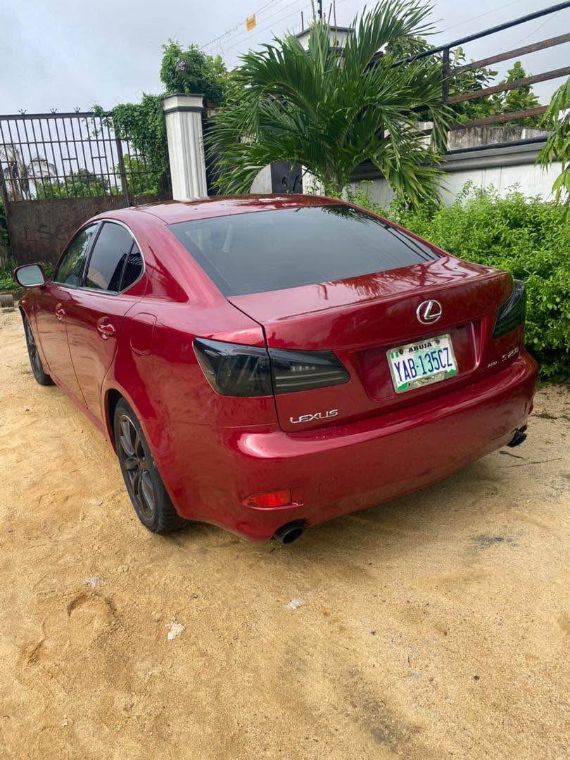 A picture of Lexus is 250