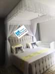 A picture of Brand New custom made Rail shears mosquito nets sliding like