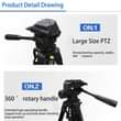 A picture of Phone Camera Tripod stand with phone clip shutter remote