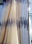 A picture of Curtains in different material