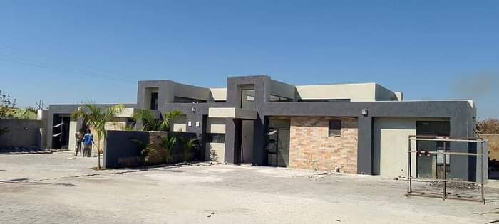 newly built houses