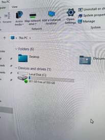 A picture of Lenovo all in one