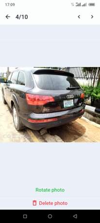 A picture of Audi Q7 2008 model