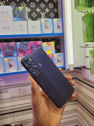 A picture of Tecno pova neo 64GB slightly cracked