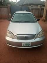 A picture of First body Toyota Corolla