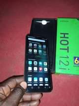 A picture of INFINIX HOT 12i 64gb 4gb ram 5000Amh 4G Cartoon yes