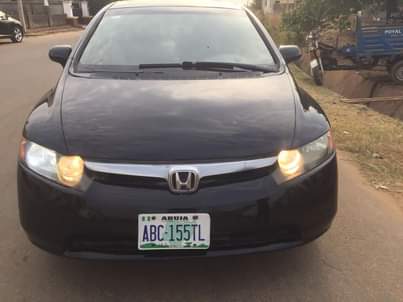A picture of Sharp Honda Civic 2007 model Nothing to Fix again 08176325967