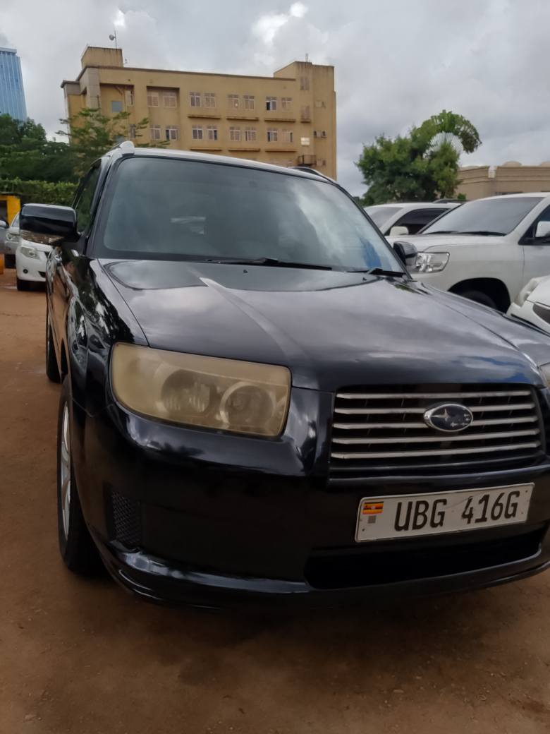 A picture of Subaru Forester Black interior Perfect condition For sale 0704482571