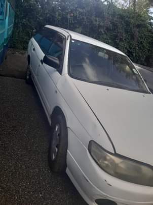 A picture of Nissan station wagon