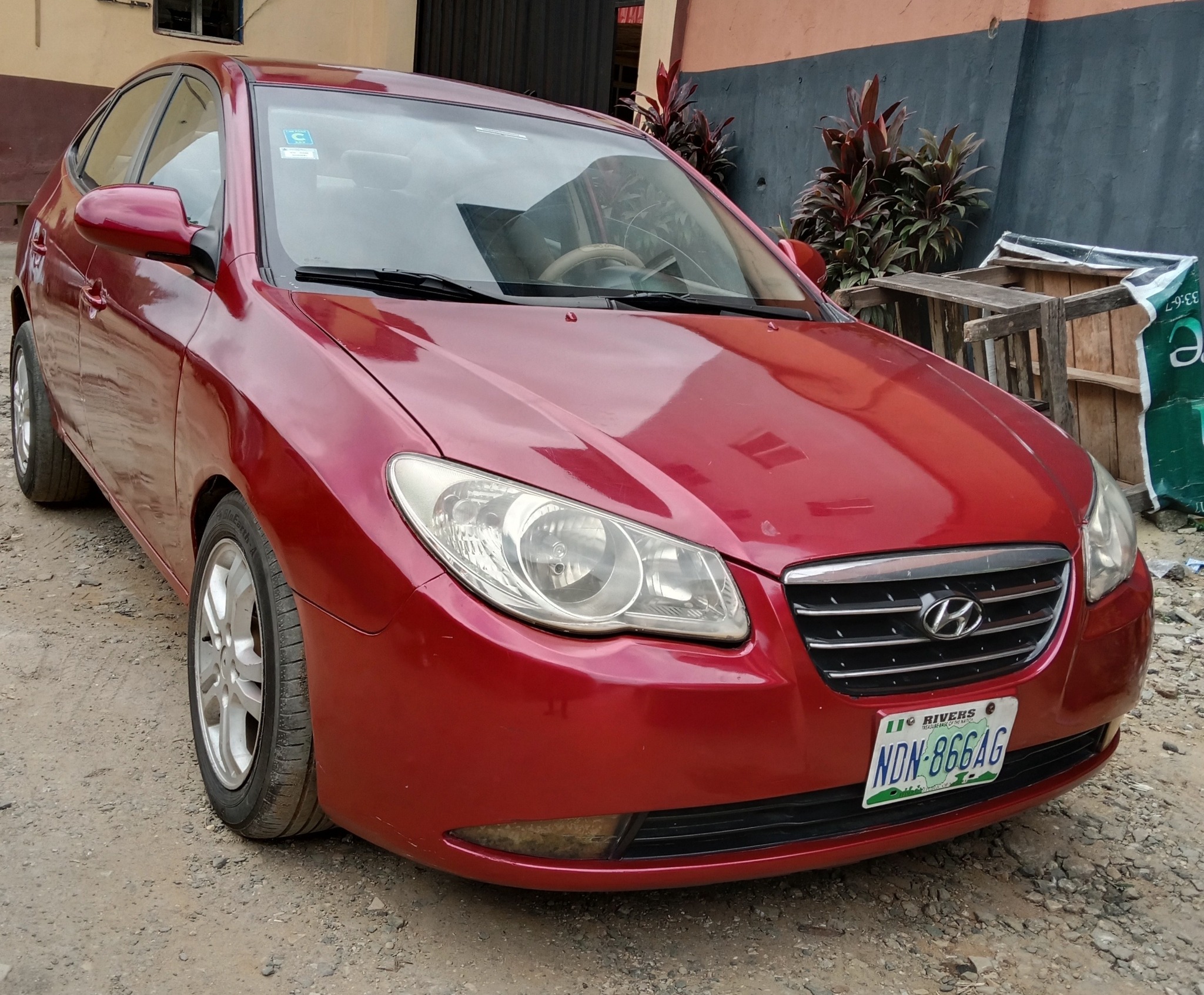 A picture of Hyundai Elantra 2009 model