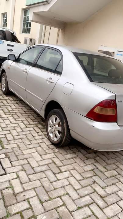 A picture of NEATLY USED TOYOTA COROLLA BANK TYPE 2007 MODEL WITH EXCELLENT