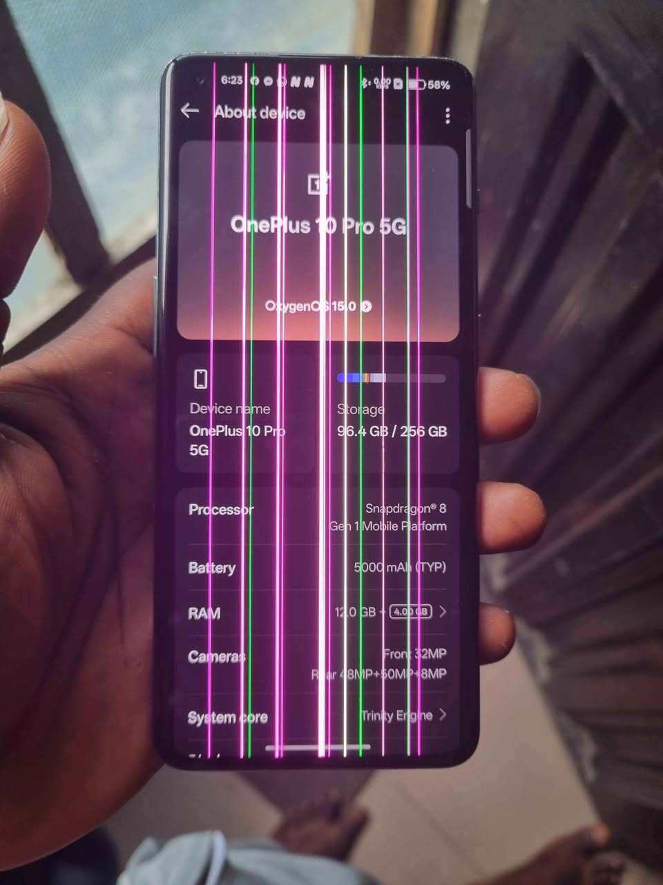 A picture of Oneplus 10pro 5g 256gb 12gb ram