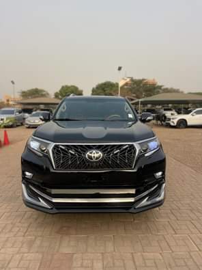 A picture of direct Belgium Toyota Prado 2011 upgraded to 2022 model with