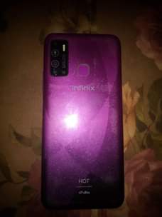 A picture of Infinix hot 9 at 160k last call 0706100418 64gb 3gb