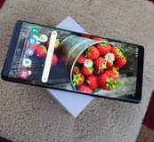 A picture of Samsung galaxy note 8