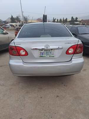 A picture of Toyota corrola 2005