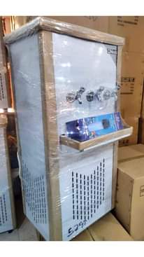 A picture of Commercial Stainless Steel 3 Tap Water Cooler Dispenser