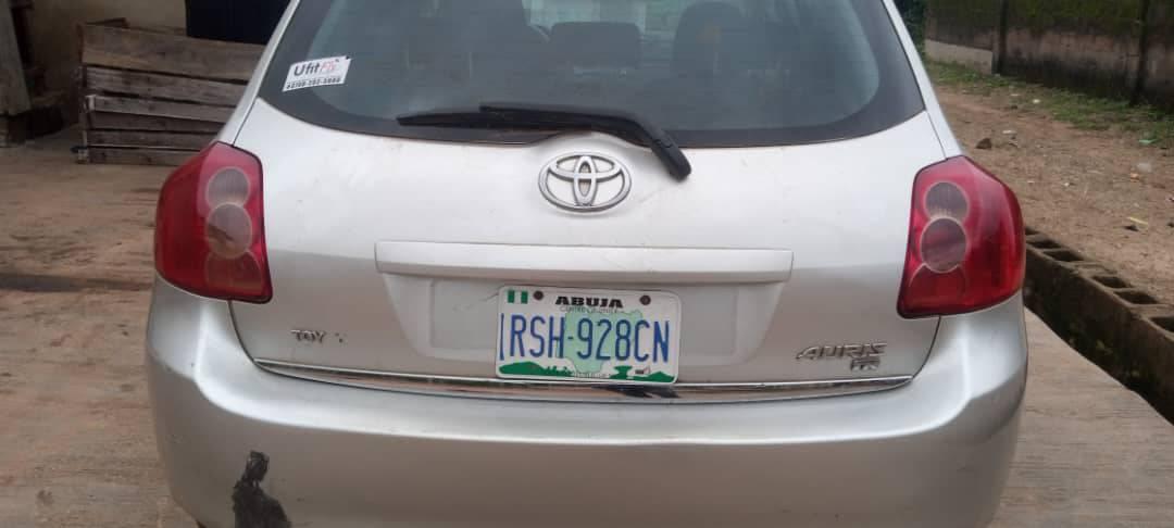 A picture of Nigeria used Corolla Ayus manual location Ibadan 4.5m Call 07030604315