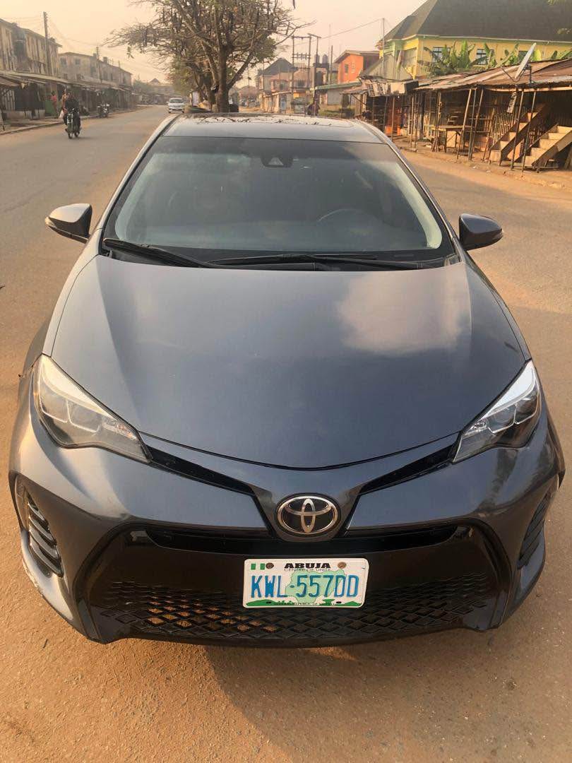 A picture of Four months register 018 Toyota Corolla thumbstart