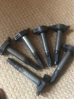 A picture of 2GR engine coils and nussels