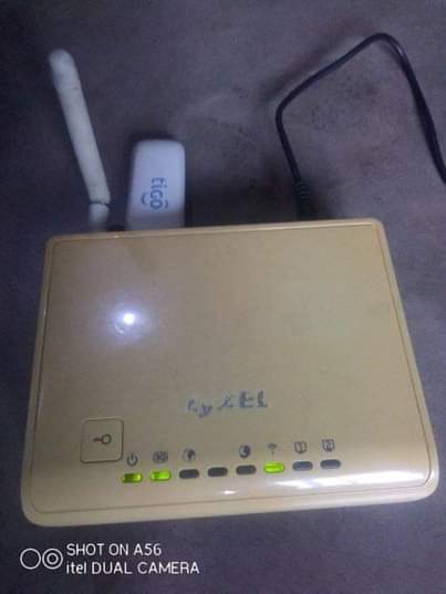 A picture of Wifi router