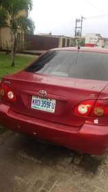 A picture of Toyota Corolla 2005