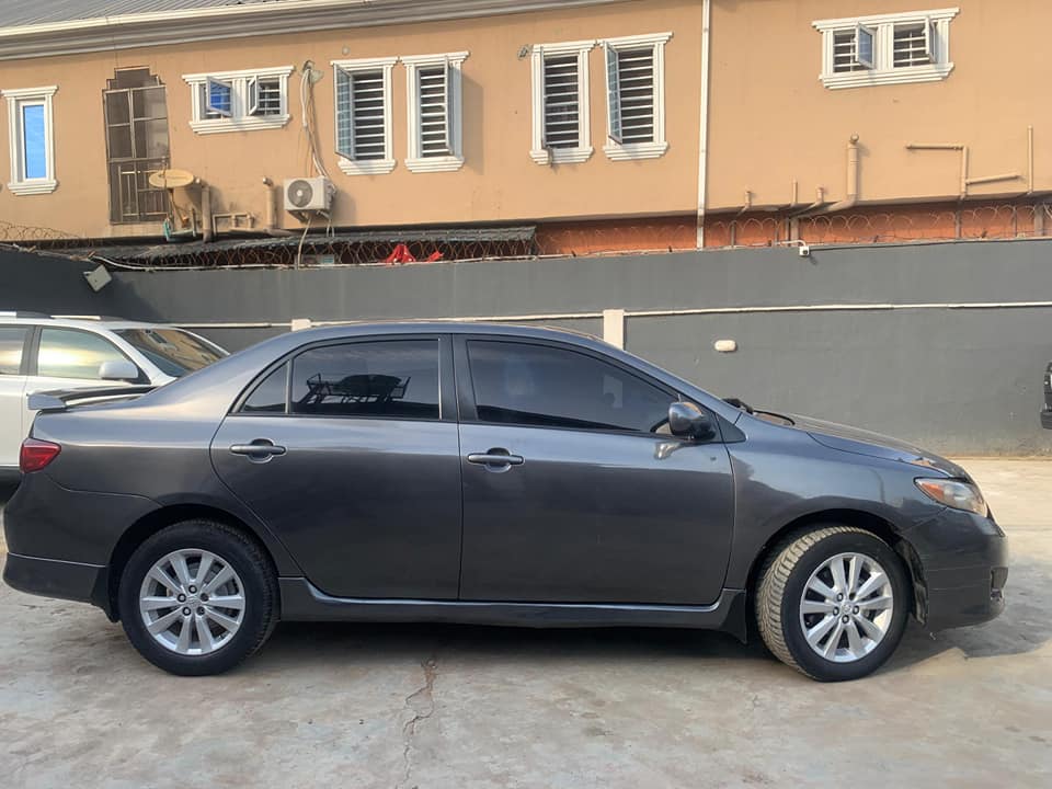 A picture of Registered 2009 Toyota Corolla sport edition baked on first body