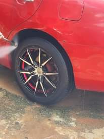 A picture of Toyota Camry 2008 venza engine V6