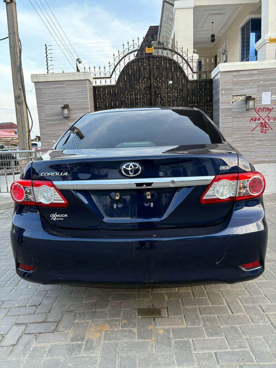 A picture of 2012 Toyota Corolla