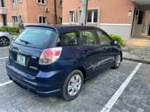 A picture of This is Toyota Matrix 2007 model pure first body engine