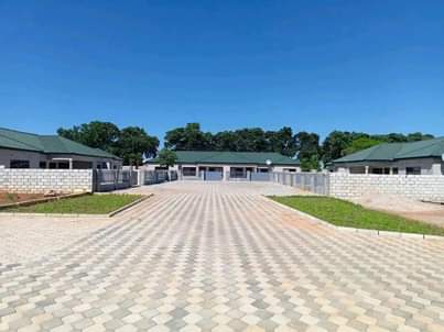 newly built houses