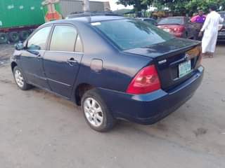 A picture of TOYOTA COROLLA BANK TYPE 03 04 MODEL FIRST BODY BAKED