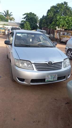 A picture of Toyota corola Bank type Good engine and gear with AC