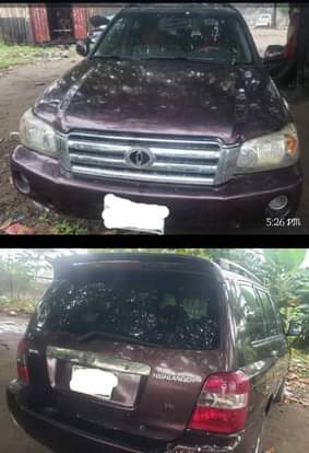A picture of Dealers Deal TOYOTA HIGHLANDER MODEL 2006 Nigerian Used Has Electrical