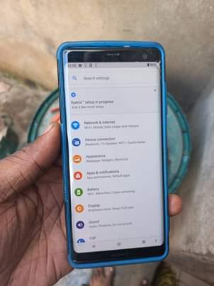 A picture of Sony xz3