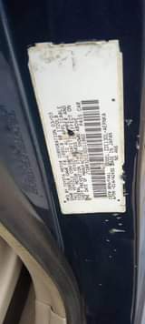 A picture of 2months registered for the Toyota Corolla