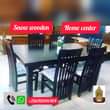 A picture of 0702546404 4 seater 6 seater and 8dining table