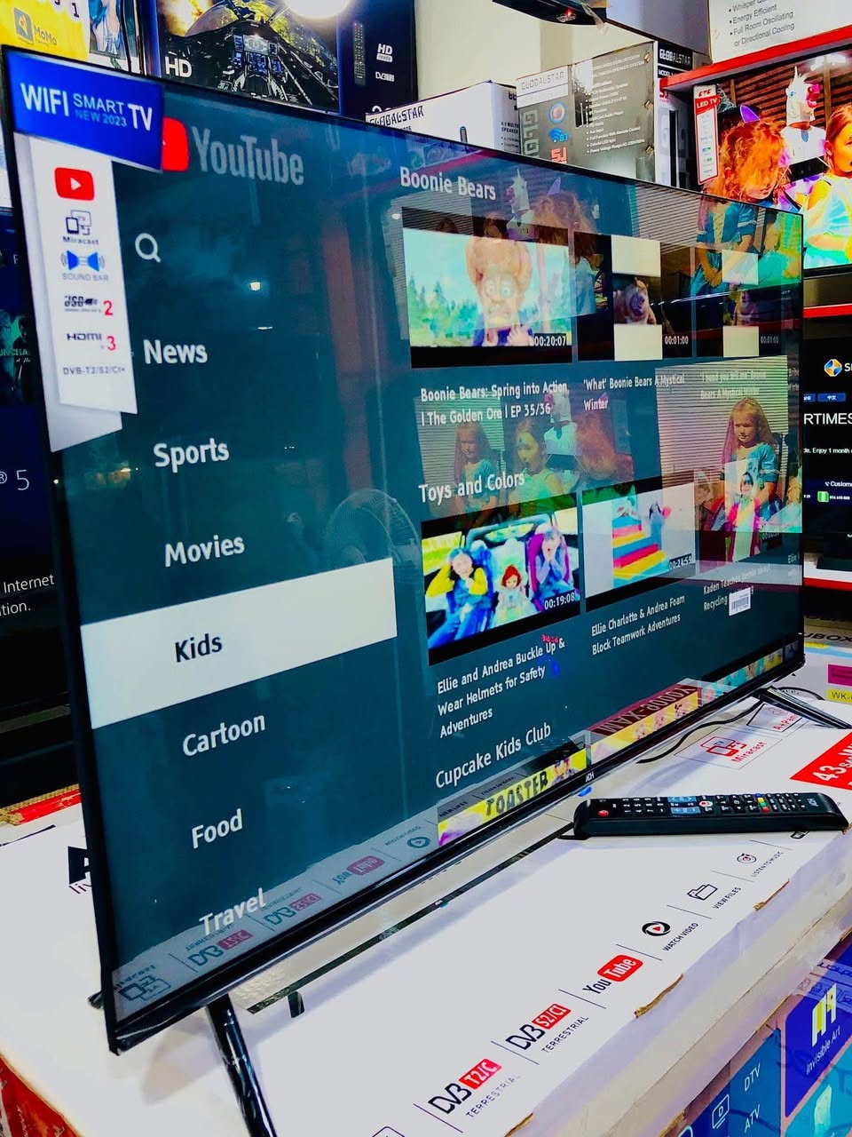 A picture of 530 000 currently last SMART TV ANDROID SMART TV