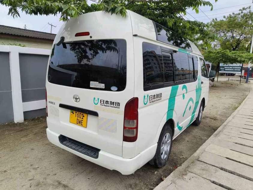 A picture of Hiace new model
