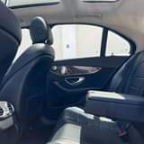 A picture of 2017 Mercedes Benz C300 White on Black Price N18 5